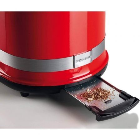 Ariete Tostadora Moderna de 2 Ranuras con Pinzas, Rojo